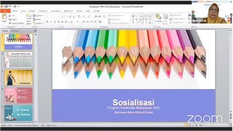 Sosialisasi PKM Tahun 2022 Sesi 2 – LLdikti III, V, VI, dan XIII