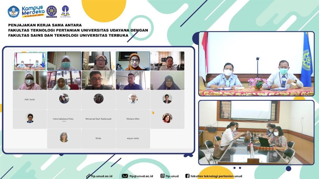 FST-UT melakukan Penjajakan Kerja Sama dengan Fakultas Teknologi Pertanian Universitas Udayana
