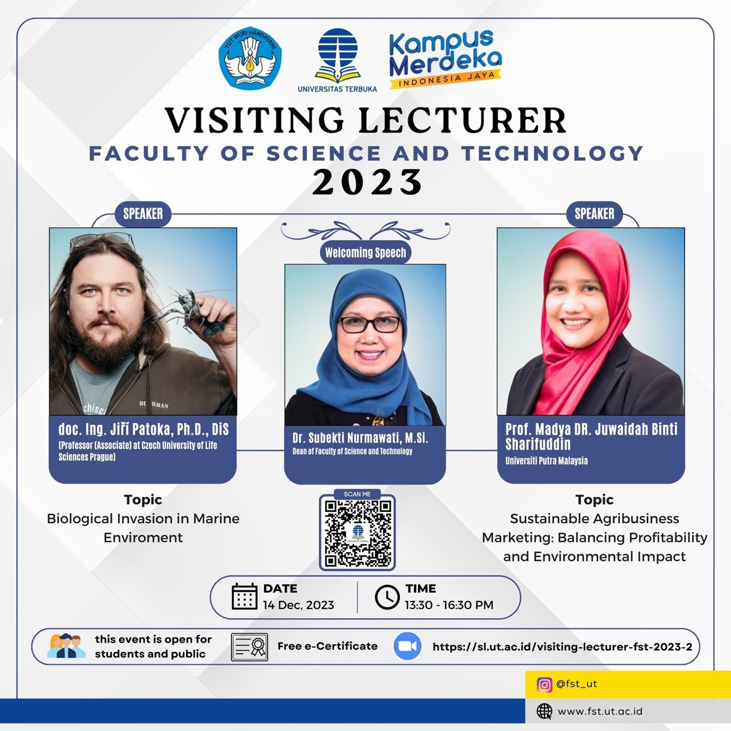 Kolaborasi Visiting Lecturer antara FST UT dengan Czech University of Life Sciences, Prague dan Universiti Putra Malaysia