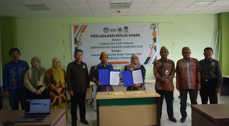 Kembangkan Kemitraan Sampe ke Semenajung Minahasa: Fakultas Sains dan Teknologi Universitas Terbuka Menjalin Kerja Sama Dengan Fakultas Pertanian Universitas Negeri Gorontalo