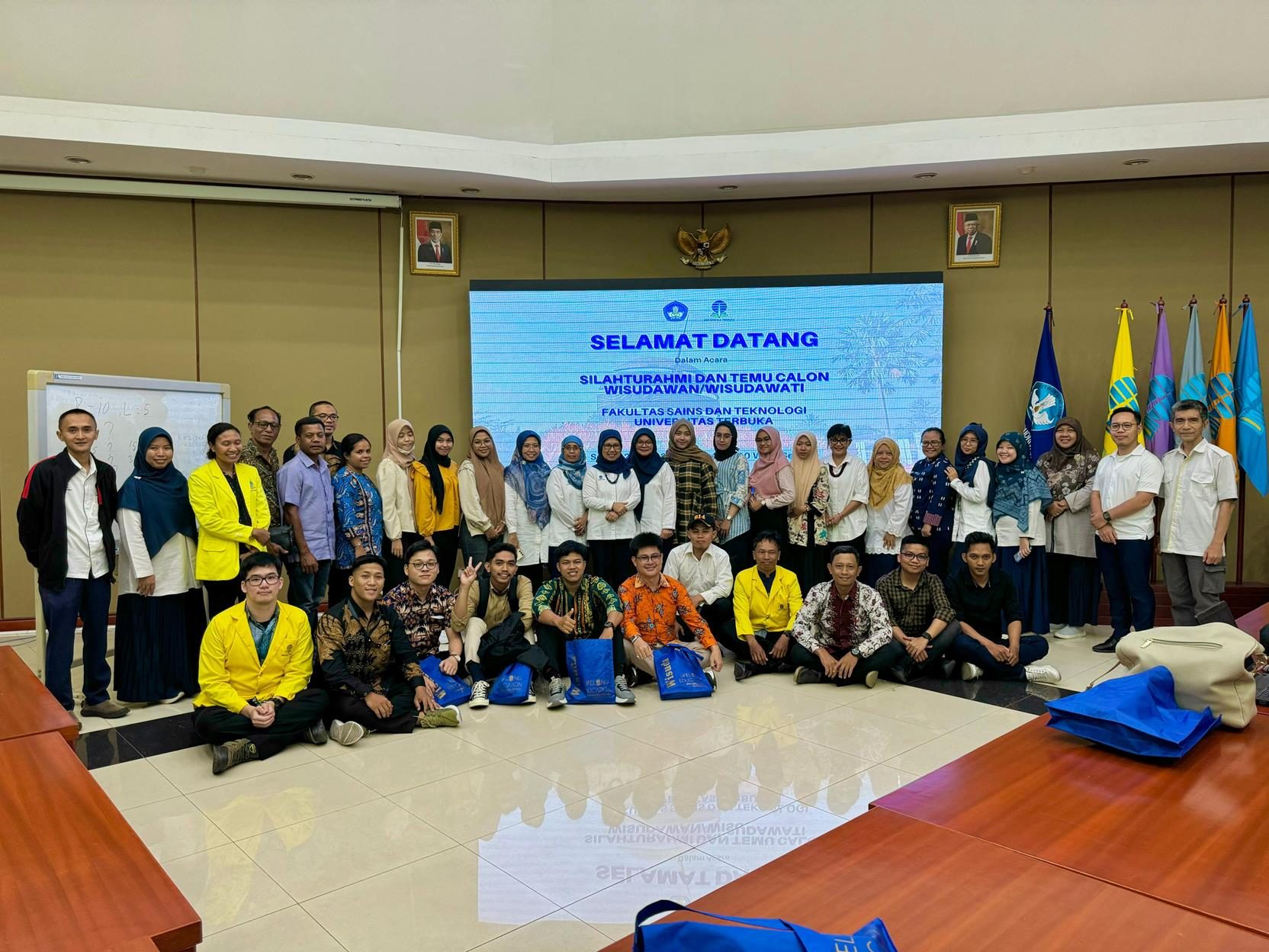 Fakultas Sains dan Teknologi UT Menggelar Silaturahmi dan Temu Calon Wisudawan/Wisudawati 2024