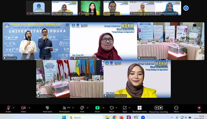 Virtual Exhibition MBKM Skema Kewirausahaan Universitas Terbuka 2025 “Turning Challenges into Opportunities”