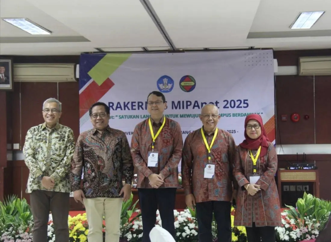 Bukan Rakernas Biasa: MIPAnet 2025 di UT Lahirkan Program Kampus Berdampak