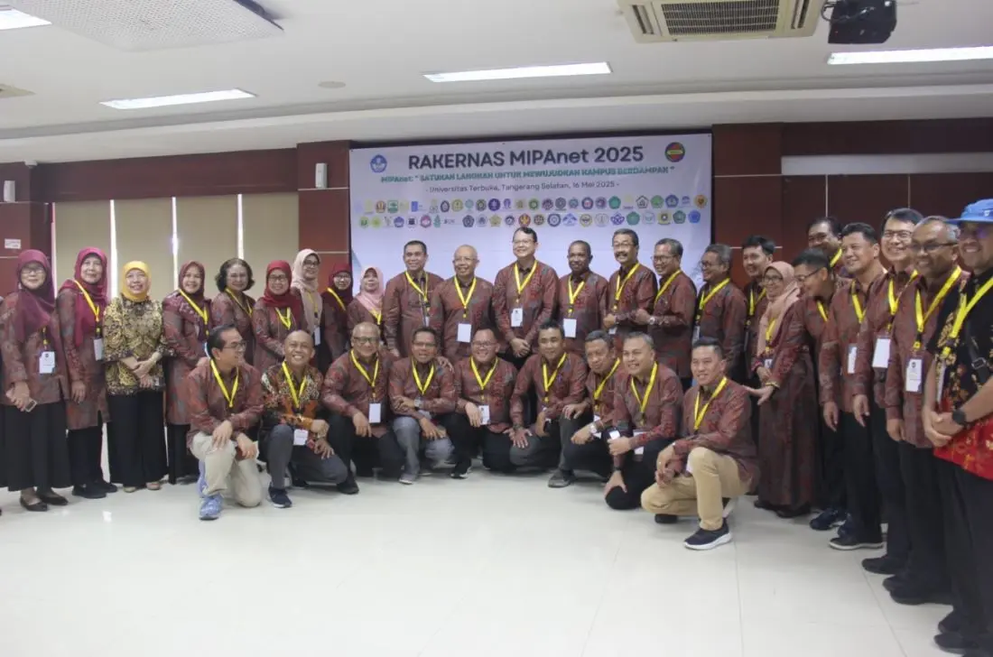 Sesi Foto Bersama Rakernas MIPAnet