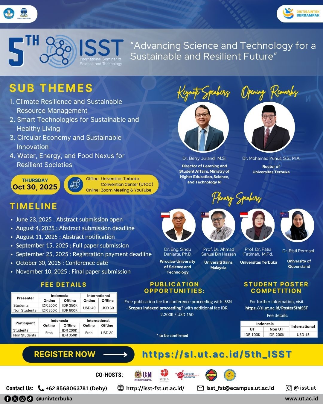 The 5th International Seminar of Science and Technology 2025