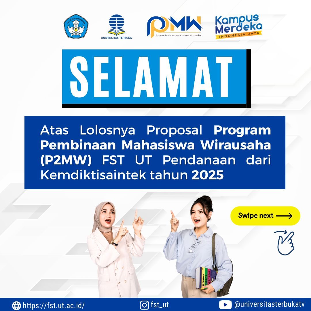 Dari Permen Herbal hingga Startup Digital, 4 Inovasi Mahasiswa FST UT Ini Raih Pendanaan P2MW!