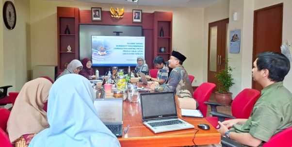 Diskusi dalam Workshop Pendirian LP3H di Universitas Terbuka