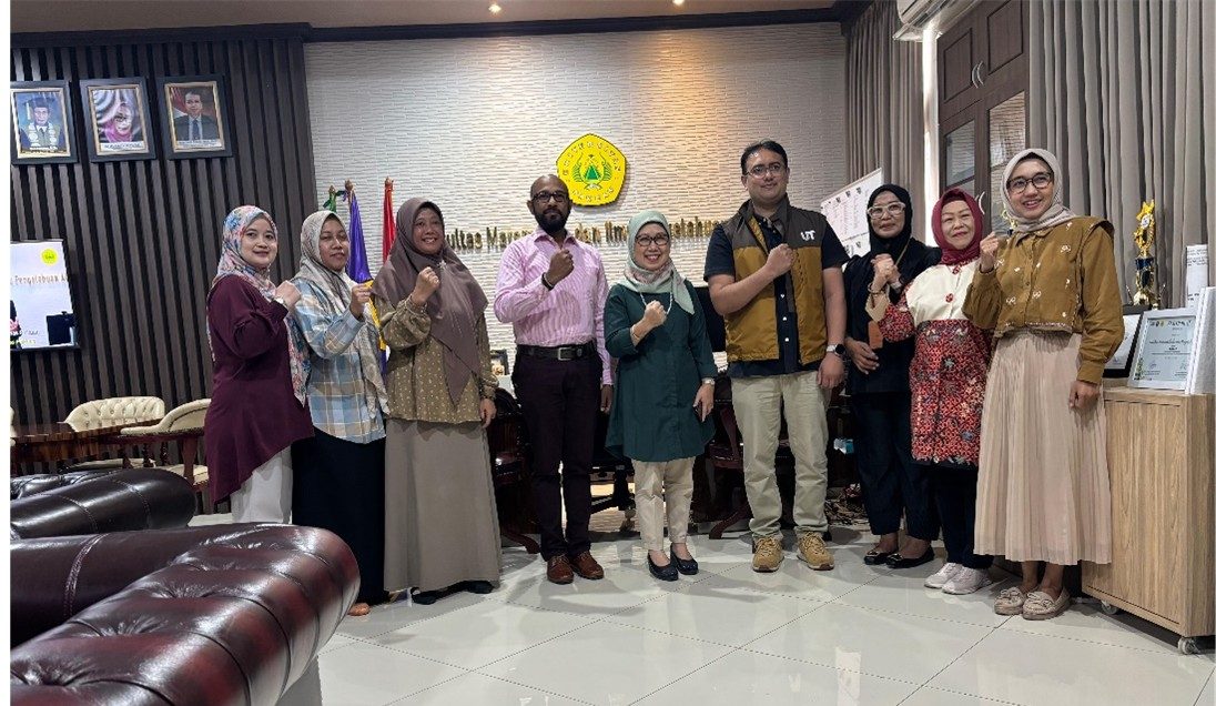 Kunjungan AAOU Staff Exchange ke Mitra Praktikum: Fakultas Sains dan Teknologi Universitas Terbuka Perkuat Kolaborasi Internasional