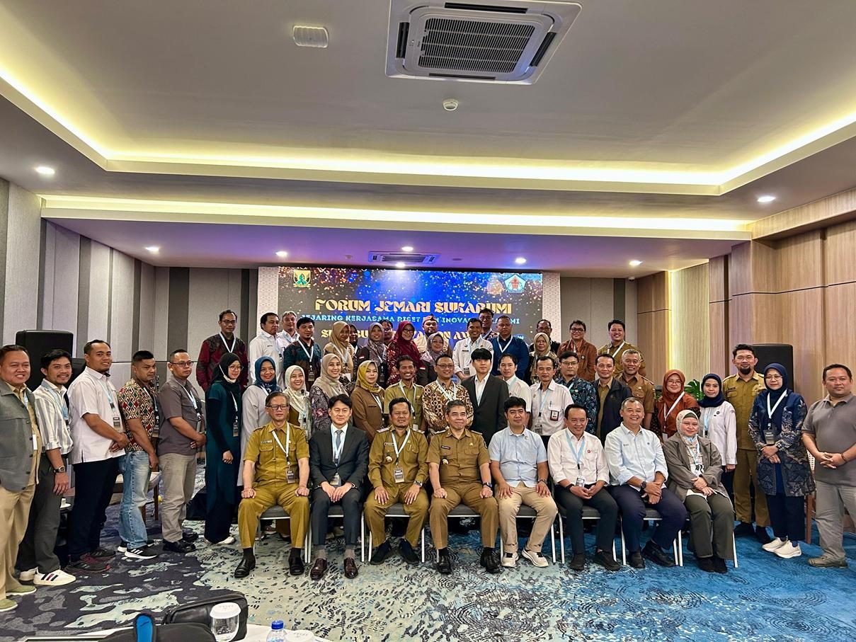 Universitas Terbuka Raih Penghargaan “Best Partner Academic” pada Forum Jemari Sukabumi 2025