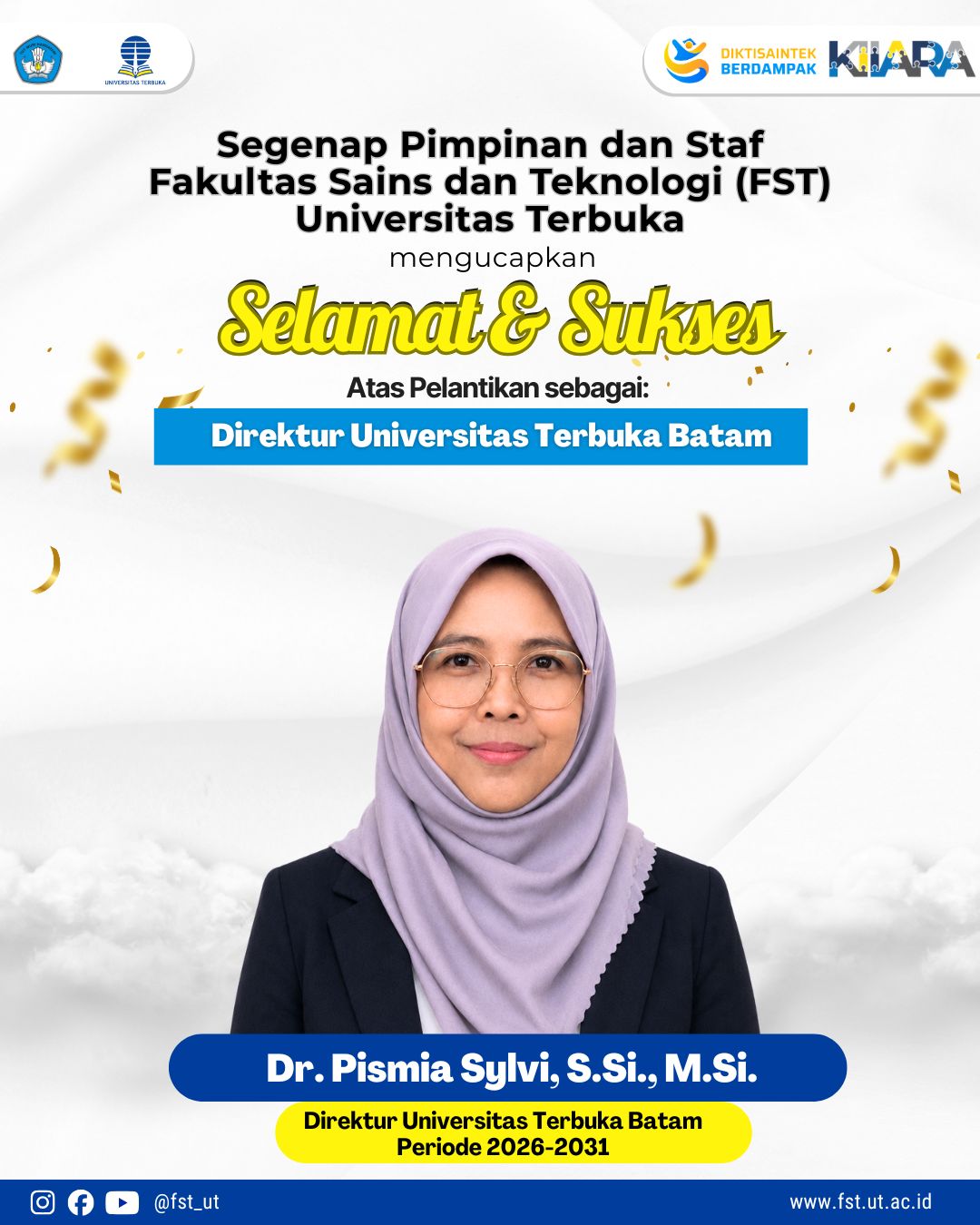 Dr. Pismia Sylvi, S.Si., M.Si.
