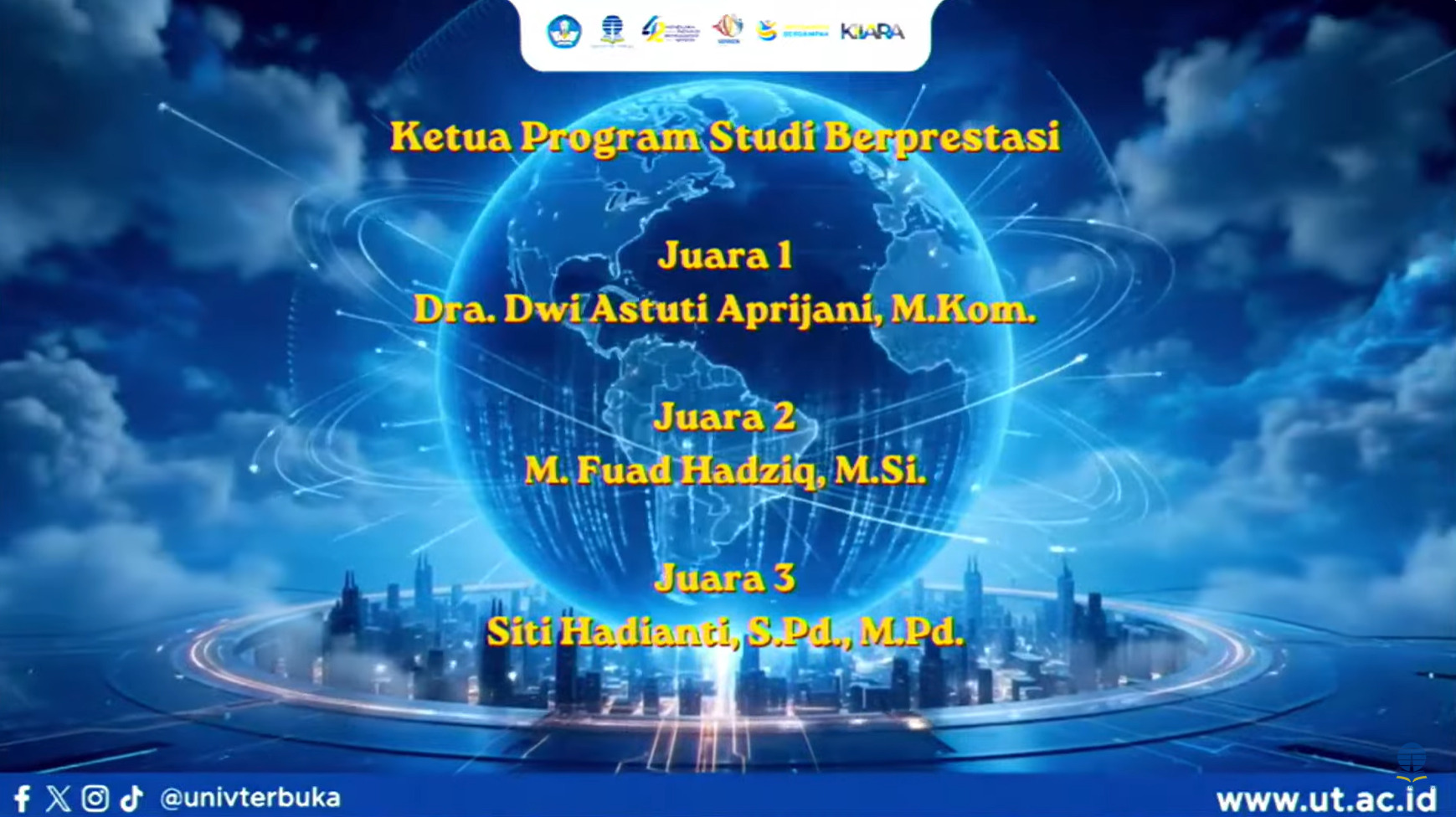 Pengumuman kategori Ketua Program Studi