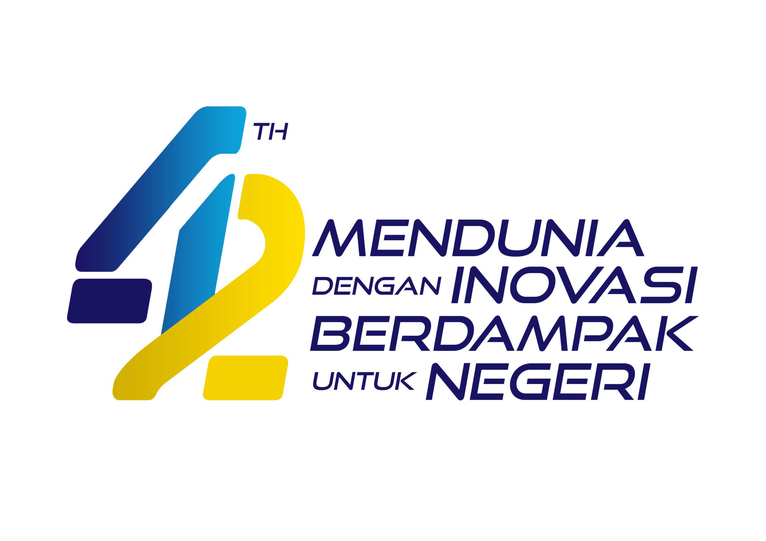 Logo Dies Natalis ke-42 Universitas Terbuka