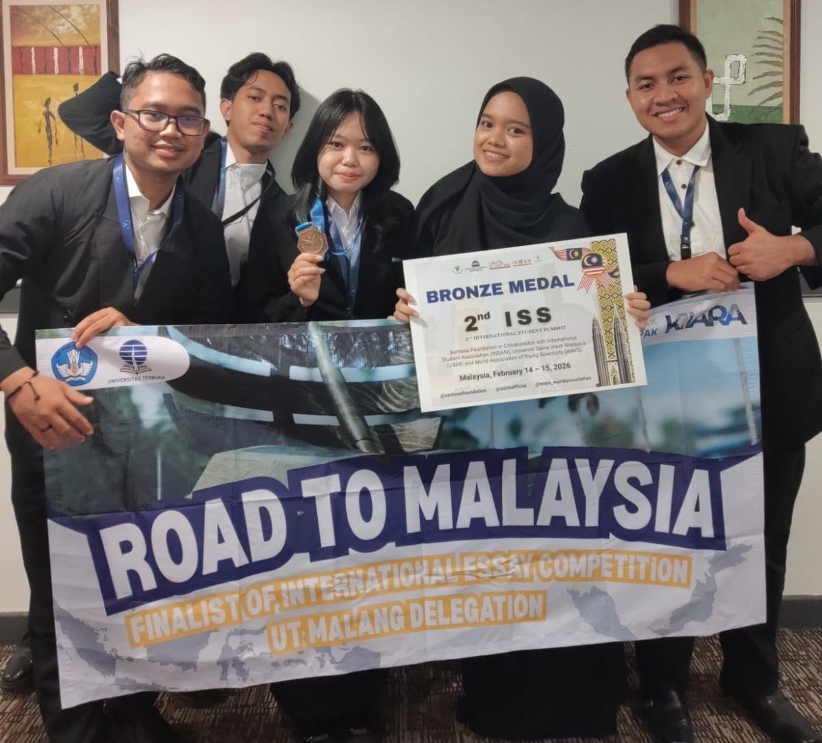 Mahasiswa FST UT Berjaya di Malaysia